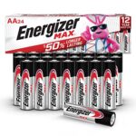 Energizer AA Max Alkaline Batteries, 24 Count