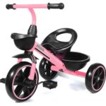KRIDDO Pink Tricycle for Ages 2-5