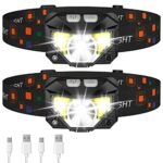 LHKNL 2-Pack Rechargeable LED Headlamps