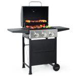 MASTER COOK 3-Burner Stainless Steel BBQ Grill