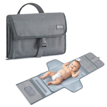 Mommore Portable Expandable Diaper Changing Pad