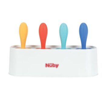 Nuby Stick Pops - 4 Silicone Molds for Toddlers