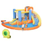 Outsunny 5-in-1 Kids Inflatable Bounce House