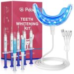 Pdoo LED Teeth Whitening Kit for Sensitive Teeth
