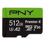 PNY 512GB Premier-X Class 10 microSDXC Card