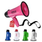 PYLE-PRO 20W Portable Megaphone Bullhorn - Pink