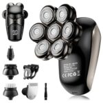 SHPAVVER 5-in-1 Waterproof Head Shaver