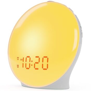 Sunrise Alarm Clock for Kids and Heavy Sleepers