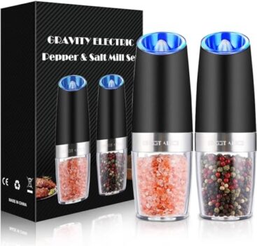 Sweet Alice Electric Salt and Pepper Grinder Set