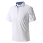TRUSMOL Men's Short Sleeve Golf Polo