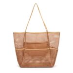 Waterproof Mesh Beach Tote Bag for Women