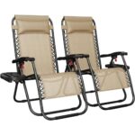 Yaheetech Adjustable Zero Gravity Recliners Set