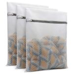 3 Medium Honeycomb Mesh Laundry Bags