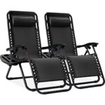 Adjustable Steel Mesh Zero Gravity Lounge Chairs