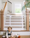 Cumbor Auto Close Baby Gate for Stairs