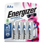 Energizer Ultimate Lithium AA Batteries, 8 Count