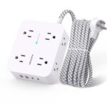 HANYCONY 8 Outlet Surge Protector Power Strip