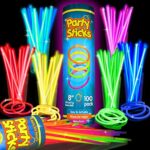 PartySticks 100pk Glow Sticks - 8 Inch