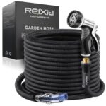 Relxitl 50FT Flexible Garden Hose with Sprayer