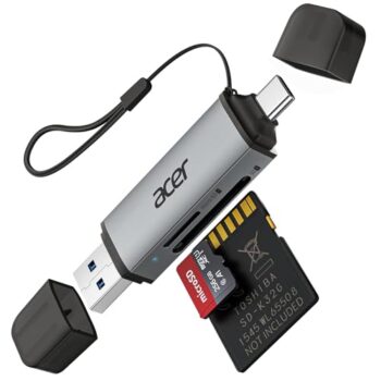 Acer USB C Dual Slot SD Card Reader