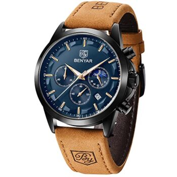 BY BENYAR Men's Chronograph Waterproof Watch
