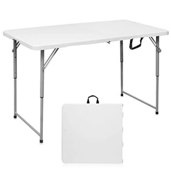 Byliable 4ft Portable Folding Utility Table