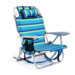 Canpsky Portable Beach Chair with Headrest