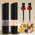 Electric Salt and Pepper Grinder Set