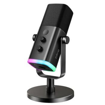 FIFINE USB/XLR Dynamic Microphone for Podcasting