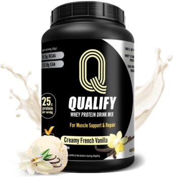French Vanilla Whey Protein Powder - 25g Protein