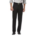 Haggar Men's No Iron Khaki Dress Pants