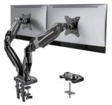 HUANUO Dual Adjustable Monitor Stand Mount
