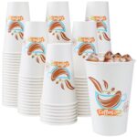 Lamosi 16 oz Disposable Coffee Cups - 180 Pack