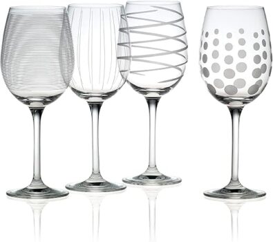 Mikasa Cheers White Wine Glass Set of 4