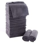 MOONQUEEN Ultra Soft 24-Pack Washcloths Set