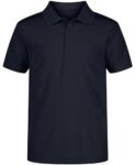 Nautica Boys' Navy Short Sleeve Polo