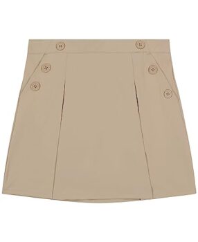 Nautica Girls' Khaki Scooter Skirt 2T