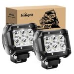 Nilight 18W LED Spot Off-Road Lights