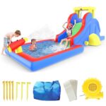 PicassoTiles KC108 Inflatable Water Slide Park