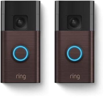 Ring Battery Doorbell 2-Pack - Venetian Bronze