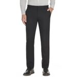 Van Heusen Men's Slim Fit Pants, Black