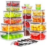 40 PCS Airtight Food Storage Containers