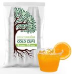 9 oz Compostable Cold Cups - 50 Pack