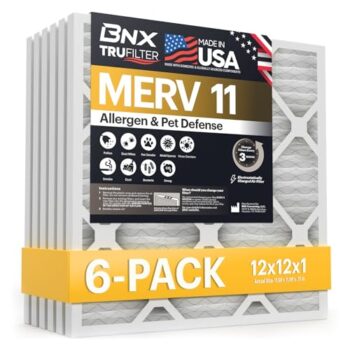 BNX TruFilter 12x12x1 MERV 11 Air Filters