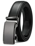 CHAOREN Men's Adjustable Leather Dress Belt