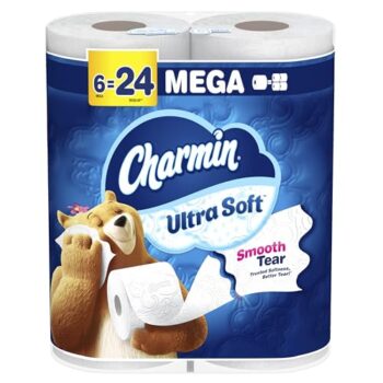 Charmin Ultra Soft 6 Mega Rolls