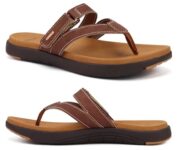 COFACE Women's Orthopedic Flip Flops - Size 9.5