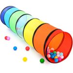 Colorful Kids Play Tunnel Tent Toy
