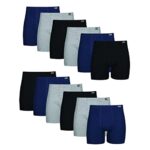 Hanes Men's Tagless Comfort Soft Boxer Briefs, 12 Pack