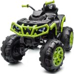 Hikiddo Shark 24V Kids ATV - Green